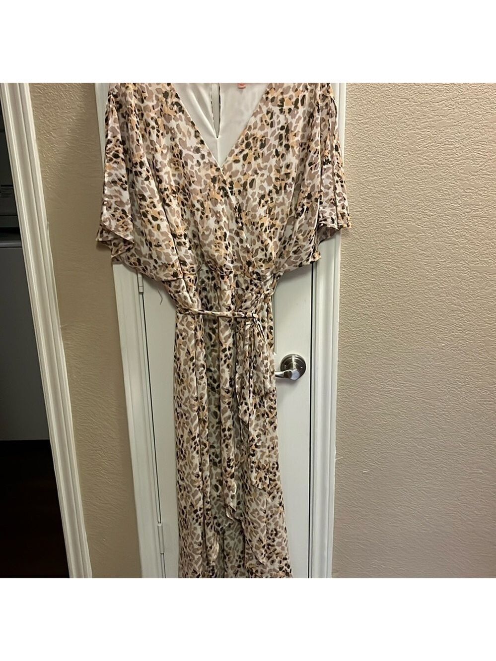 EVRI Animal print High/Low Dress 4X NWOT